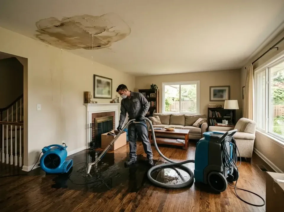 attic-pipe-burst-ceiling-drip-008 — frequently asked questions, Water Damage Restoration & Carpet Care in Union Park, FL